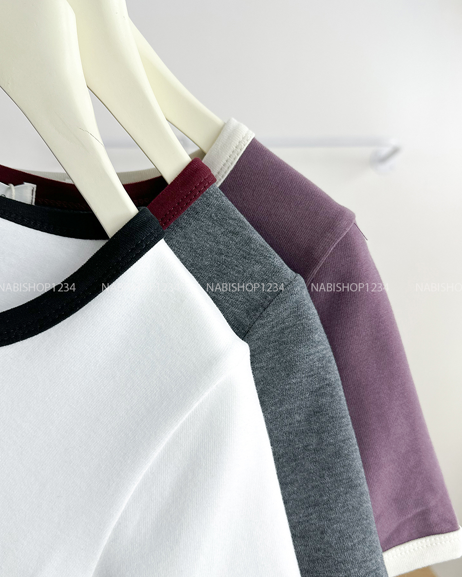 Áo Thun Số 103-M Babytee Cổ Viền