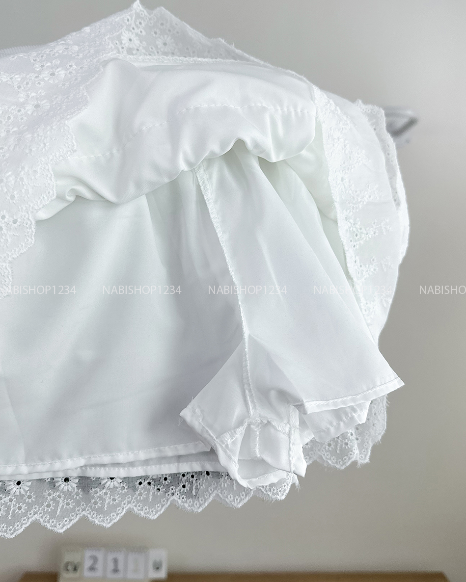 Chân Váy Số 211-U 1391 Ngắn Tầng Ren LT