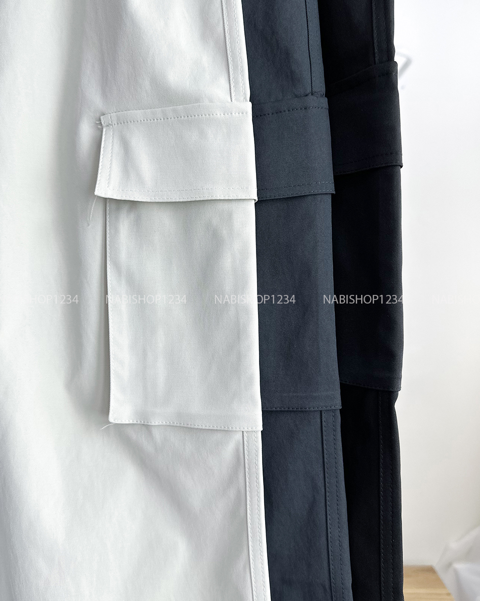 Quần Kaki Số 82-D 3094 Suông Túi Hộp