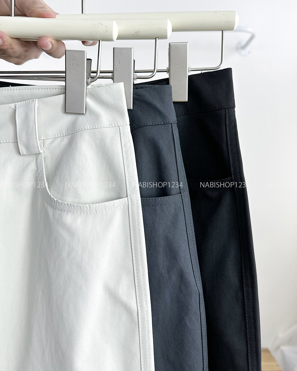 Quần Kaki Số 82-D 3094 Suông Túi Hộp