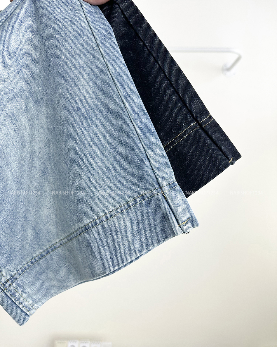 Quần Jean Số 222-B 3270 OR Viền Chỉ + Nịt