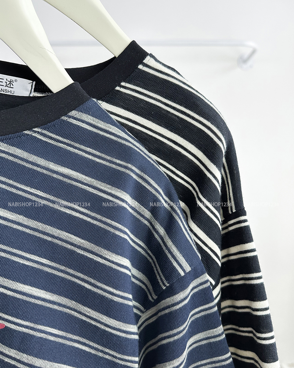 (S30%) Váy Số 149-A Thun Kẻ Gấu NIG