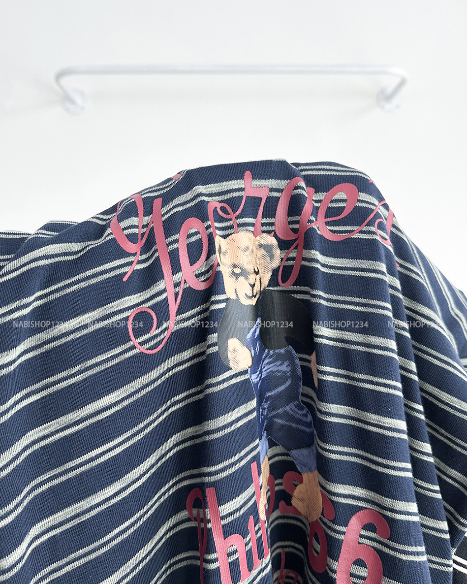 (S30%) Váy Số 149-A Thun Kẻ Gấu NIG