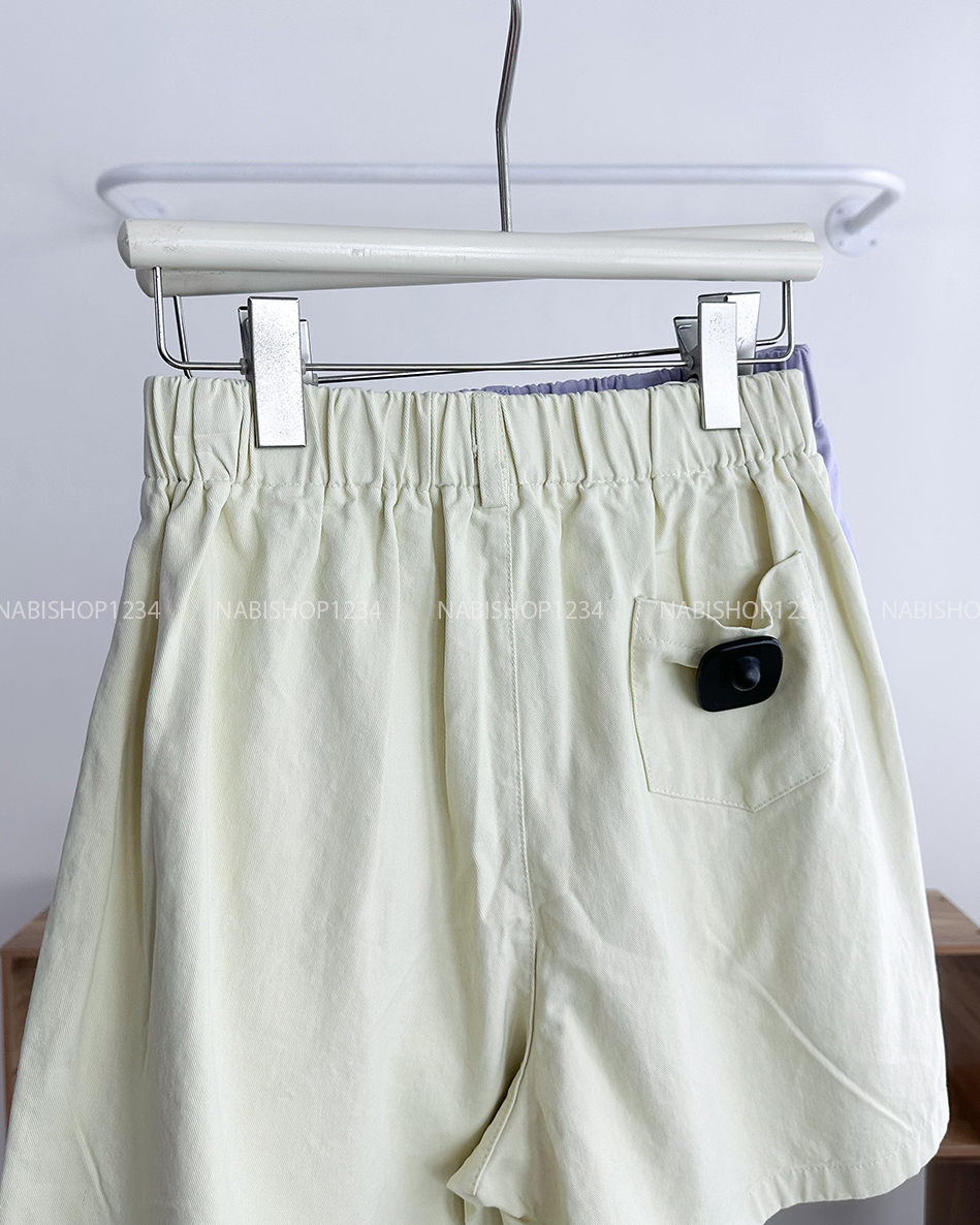 Quần Short Số 118-B 1211 Kaki Đai Nút