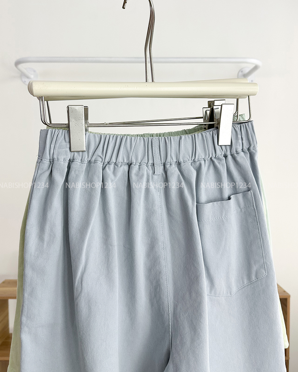 Quần Short Số 131-B 1218 Kaki Xếp Li