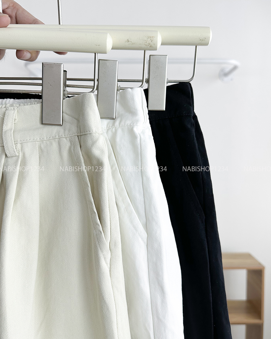 Quần Short Số 131-B 1218 Kaki Xếp Li