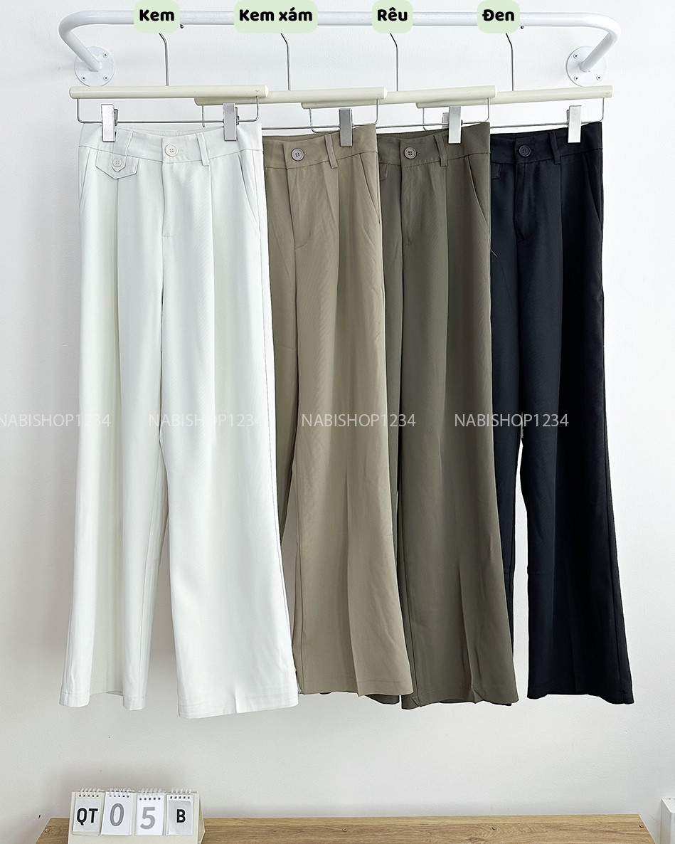 Quần Tây Số 5-B 259 OS Mango Túi Nắp