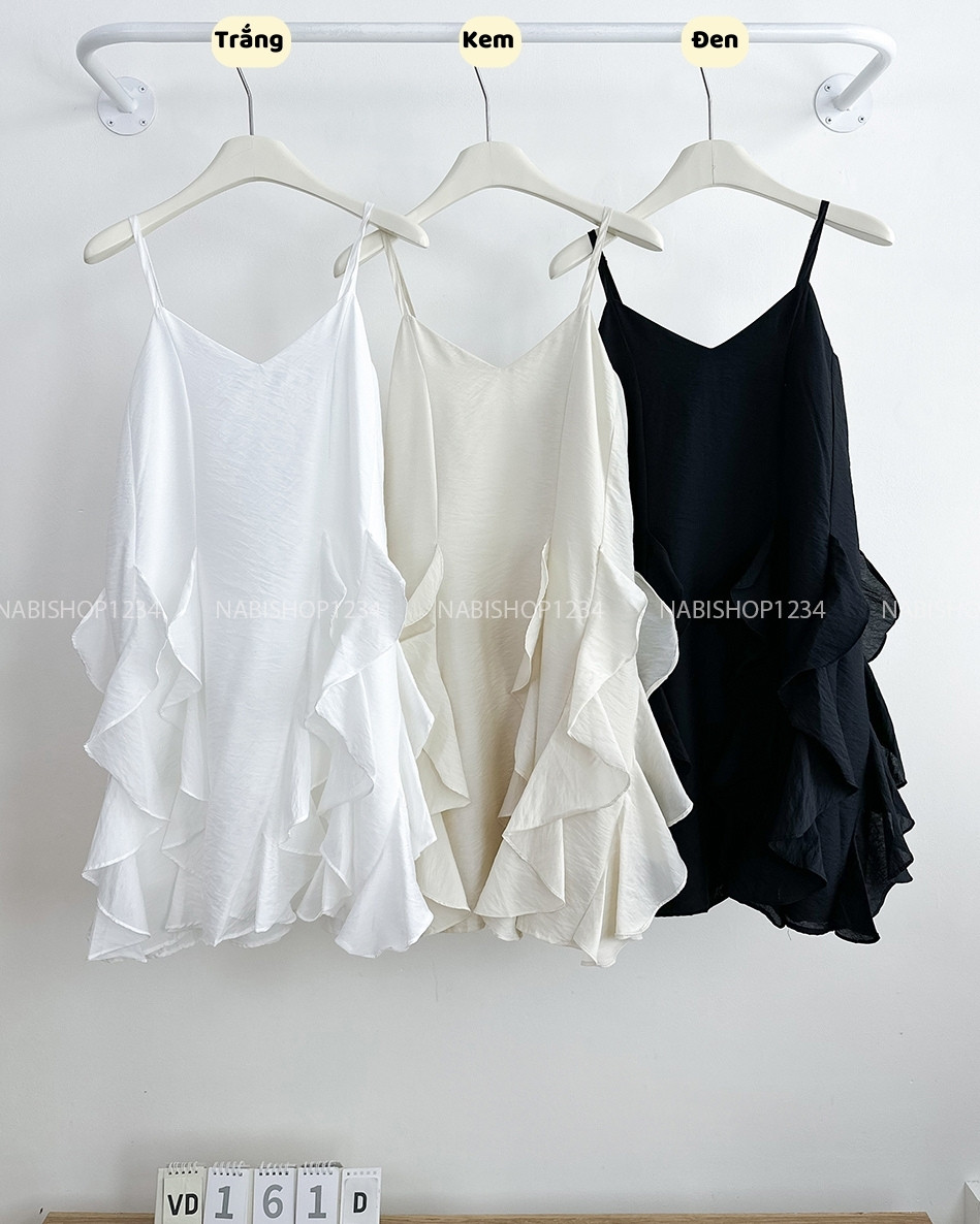 Váy Số 161-D 6101 2 Dây Sứa