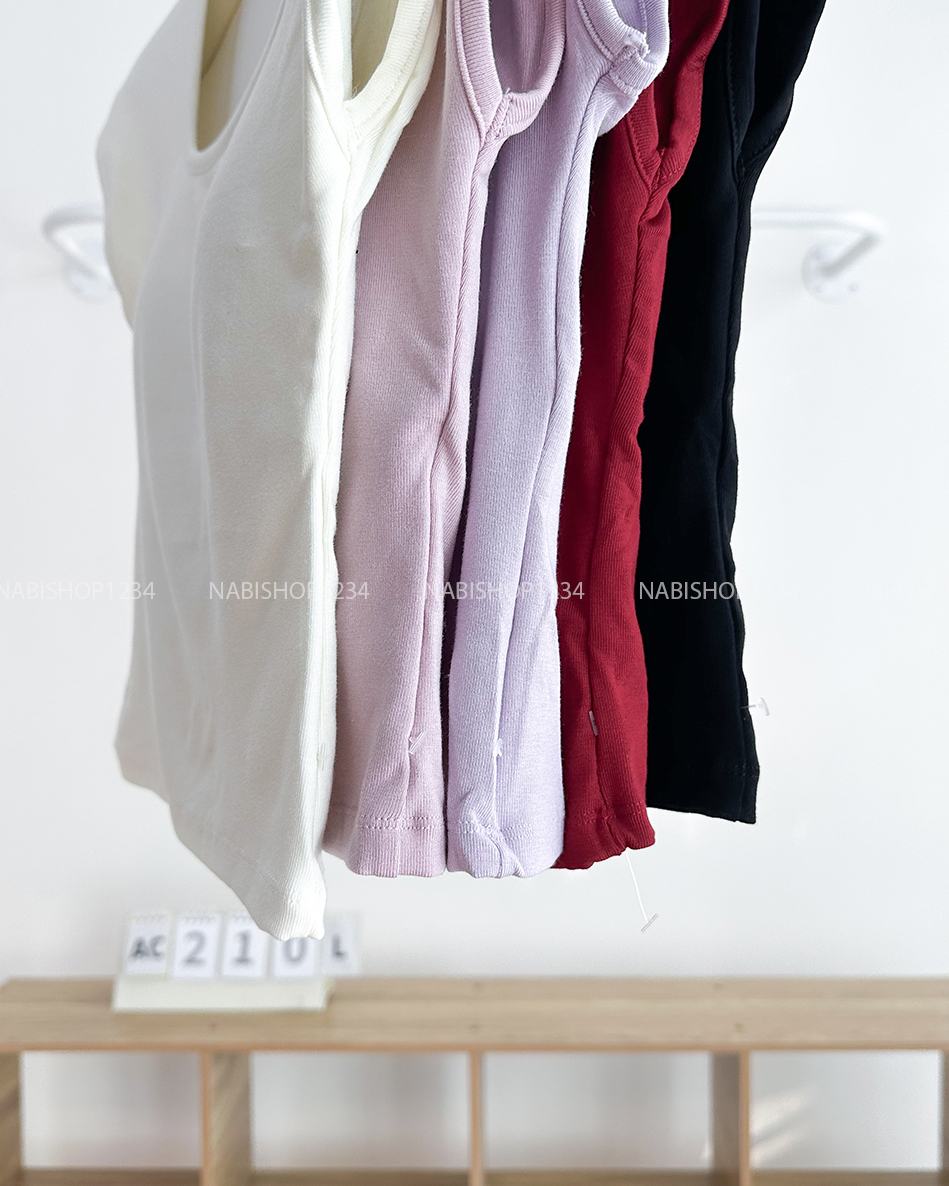 Áo Croptop Số 210-L 293 Tay Hến Cổ Vuông