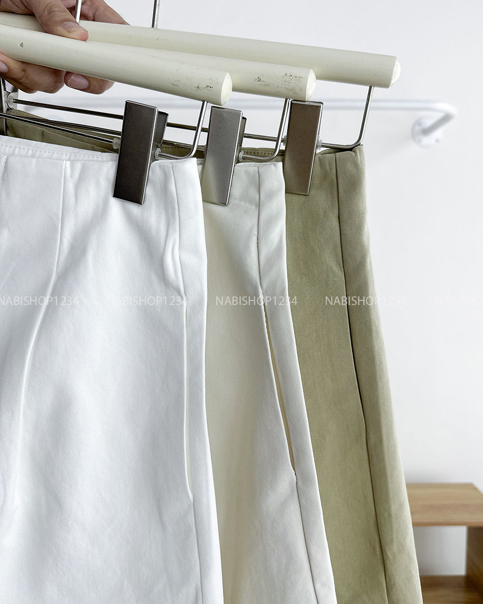 Quần Short Số 135-M 6095 Lưng Cao Túi Hông