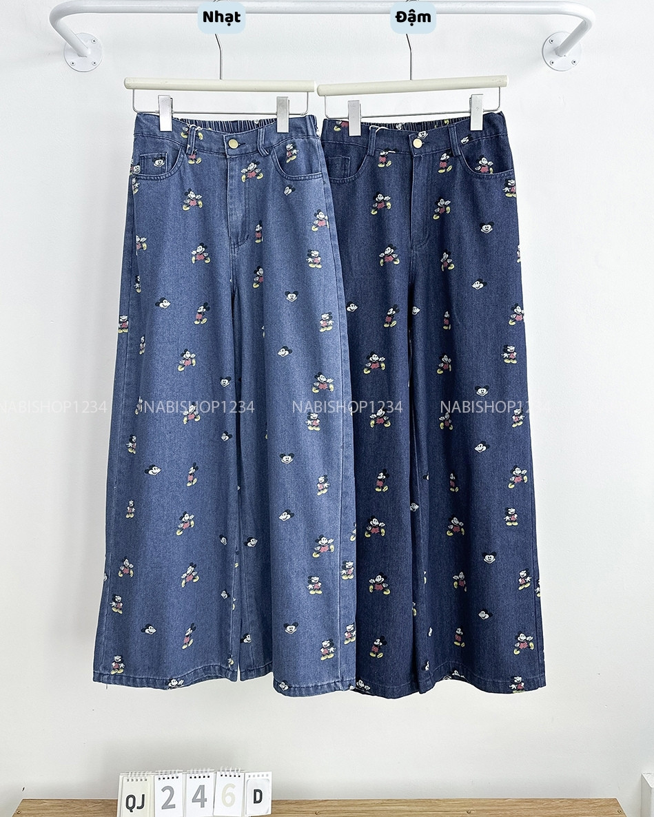 Quần Jean Số 246-D 89275 OR Mickey