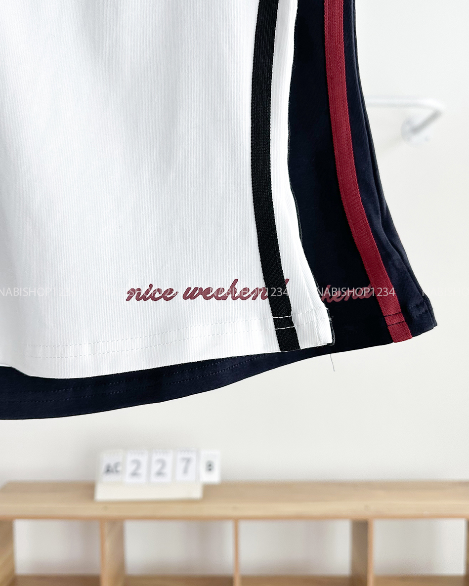 Áo Croptop Số 227-B 5364 2s Viền 35