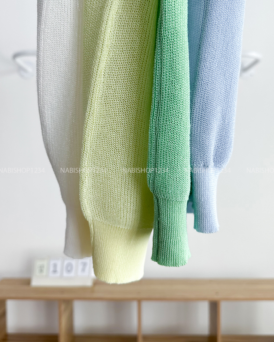 Áo Len Số 107-D 50786 Sát Nách Trơn