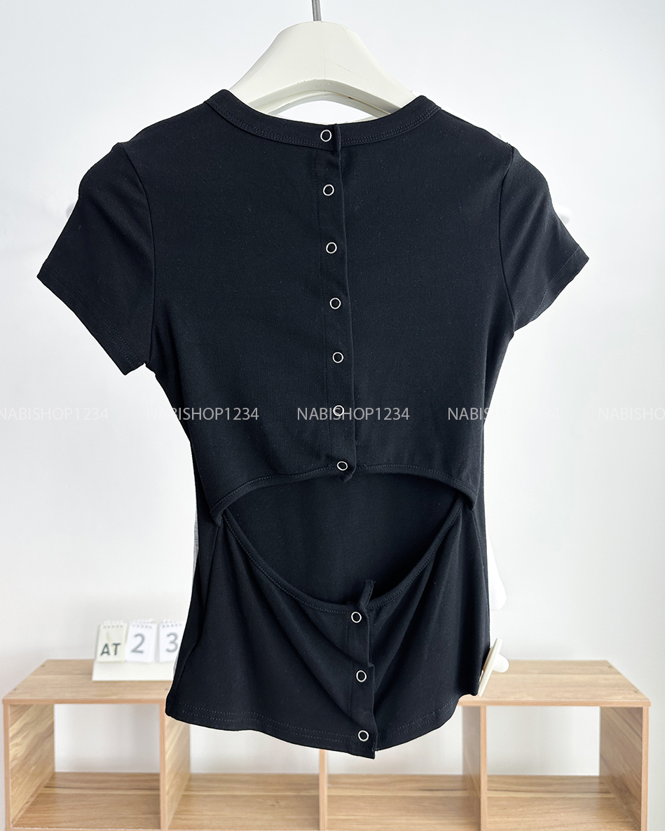 Áo Thun Số 239-B 3446 Nút Lưng Choose