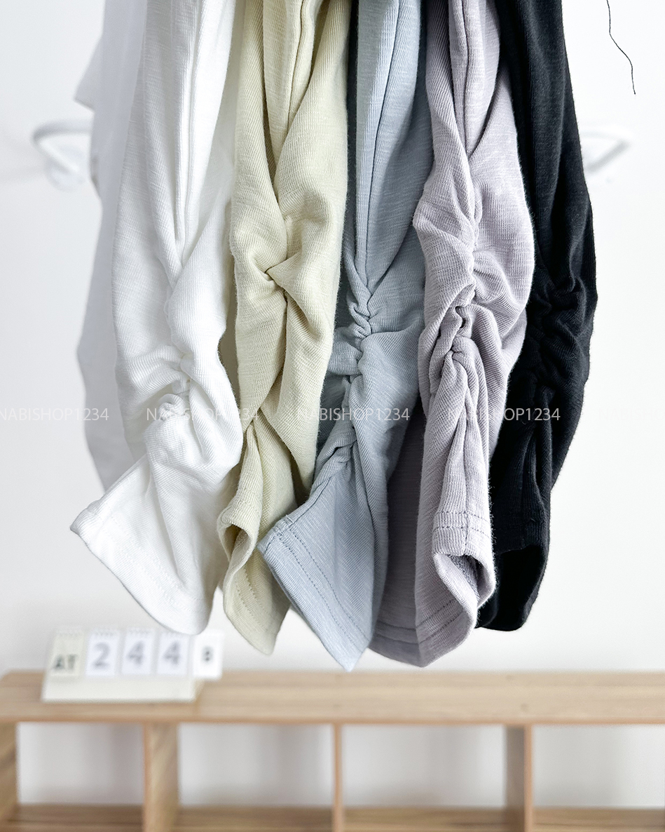 Áo Thun Số 244-B Trễ Vai Nhún Eo I Do