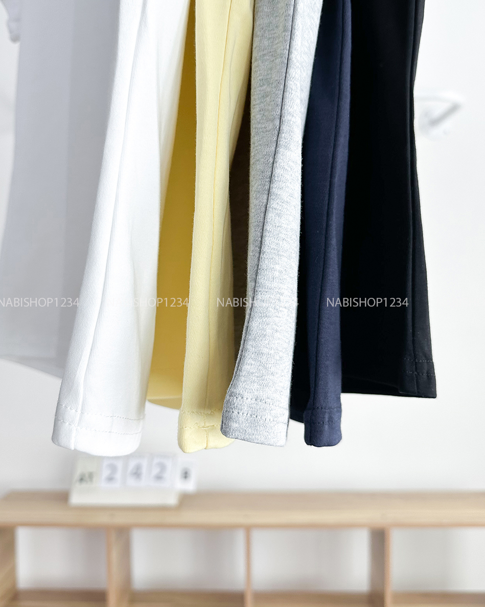 Áo Thun Số 242-B 5411 TN Thêu Alo