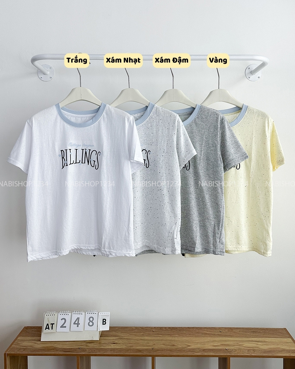 Áo Thun Số 248-B TN Giấy Billings