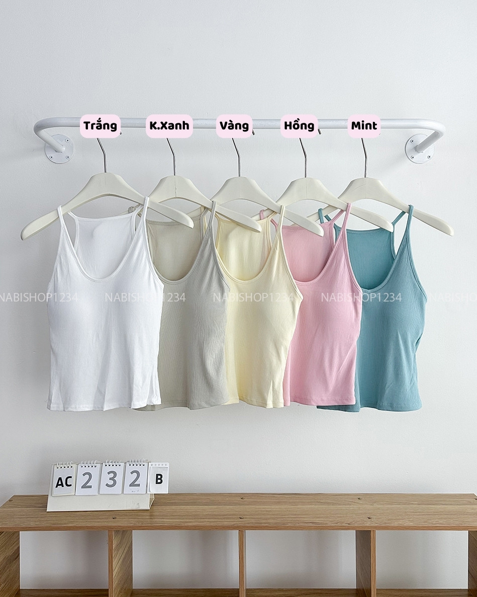 Áo Croptop Số 232-B 588 Bra Cổ Yếm