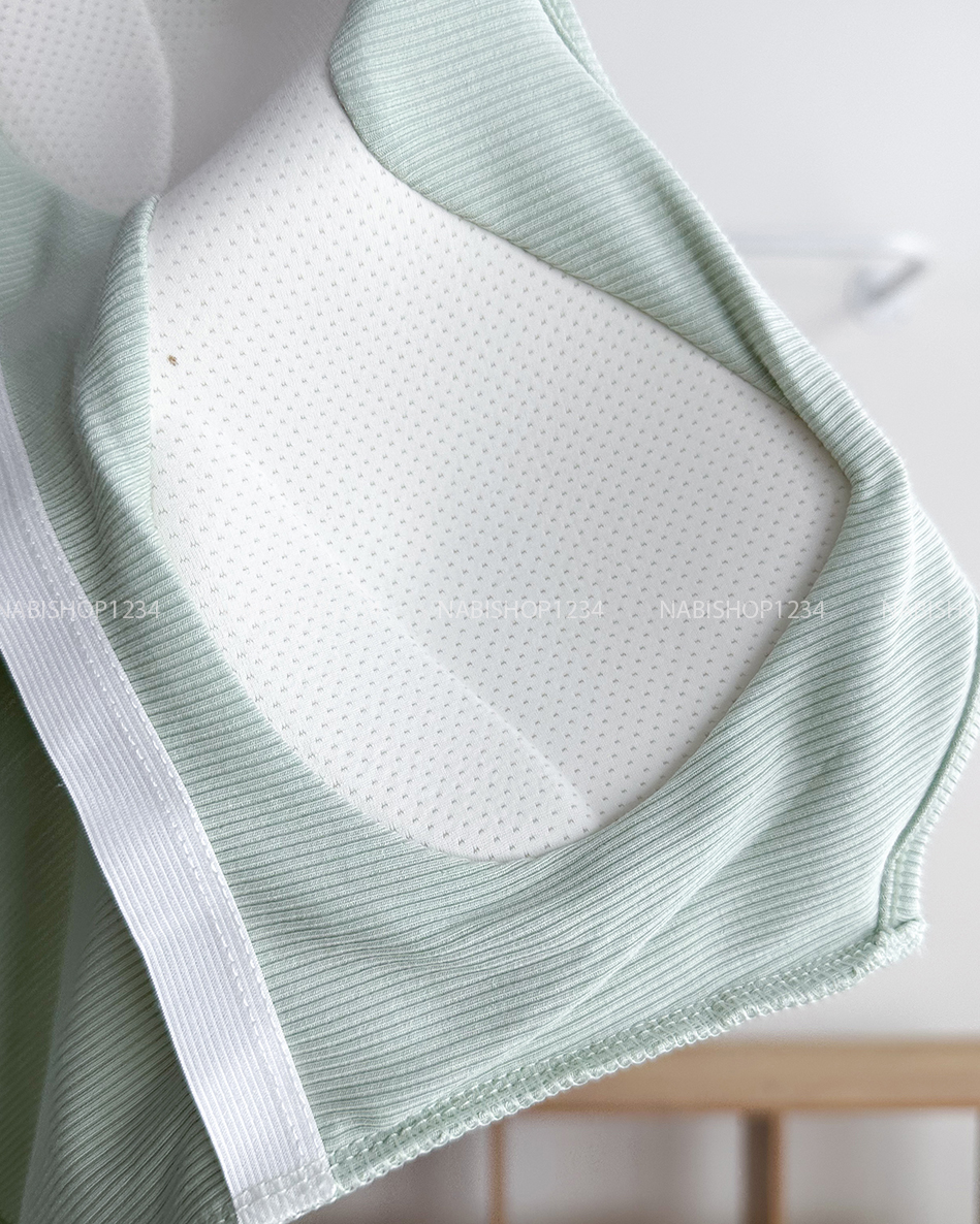 Áo Croptop Số 232-B 588 Bra Cổ Yếm