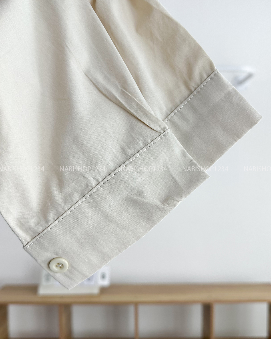 Áo Sơ Mi Số 260-B Ngựa Lửng Kèm Khăn