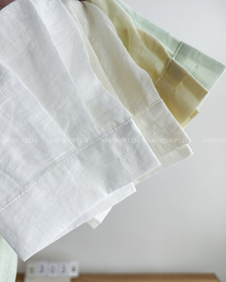 Áo Sơ Mi Số 303-B 6033 TD Tơ Trơn