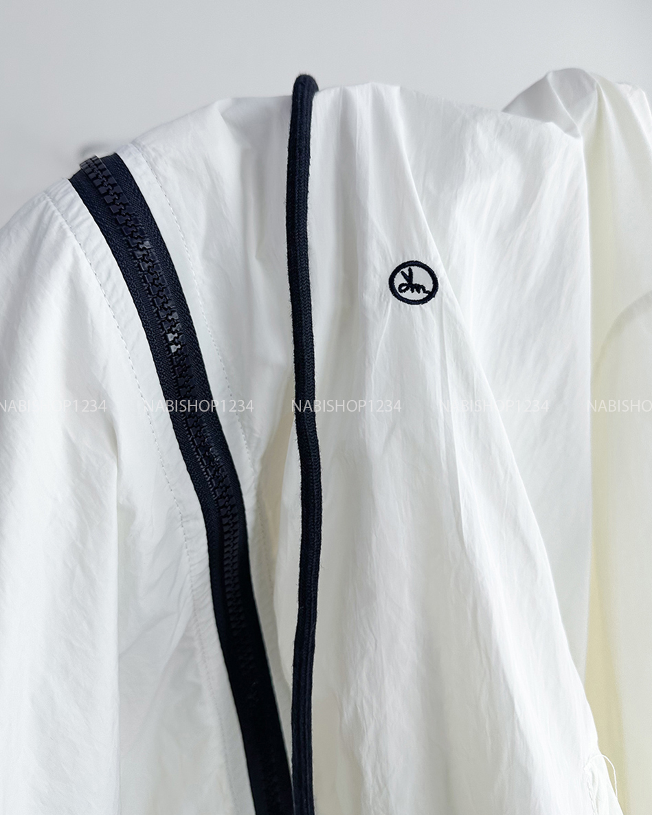 Áo Khoác Số 286-B 25005 Dù Dây Kéo Logo