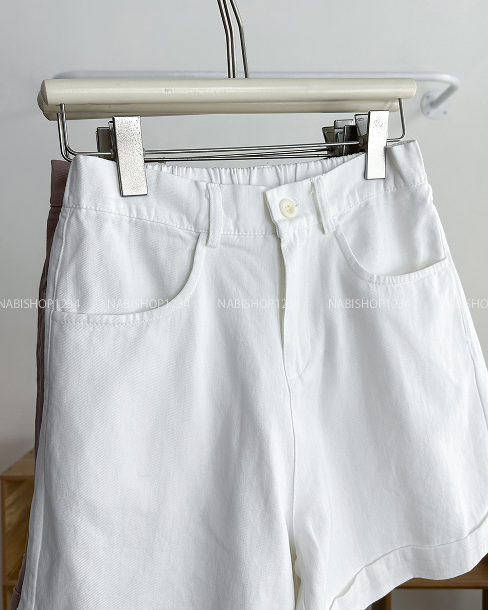 Quần Short Số 151-B 1212 Kaki Lật Lai LT New