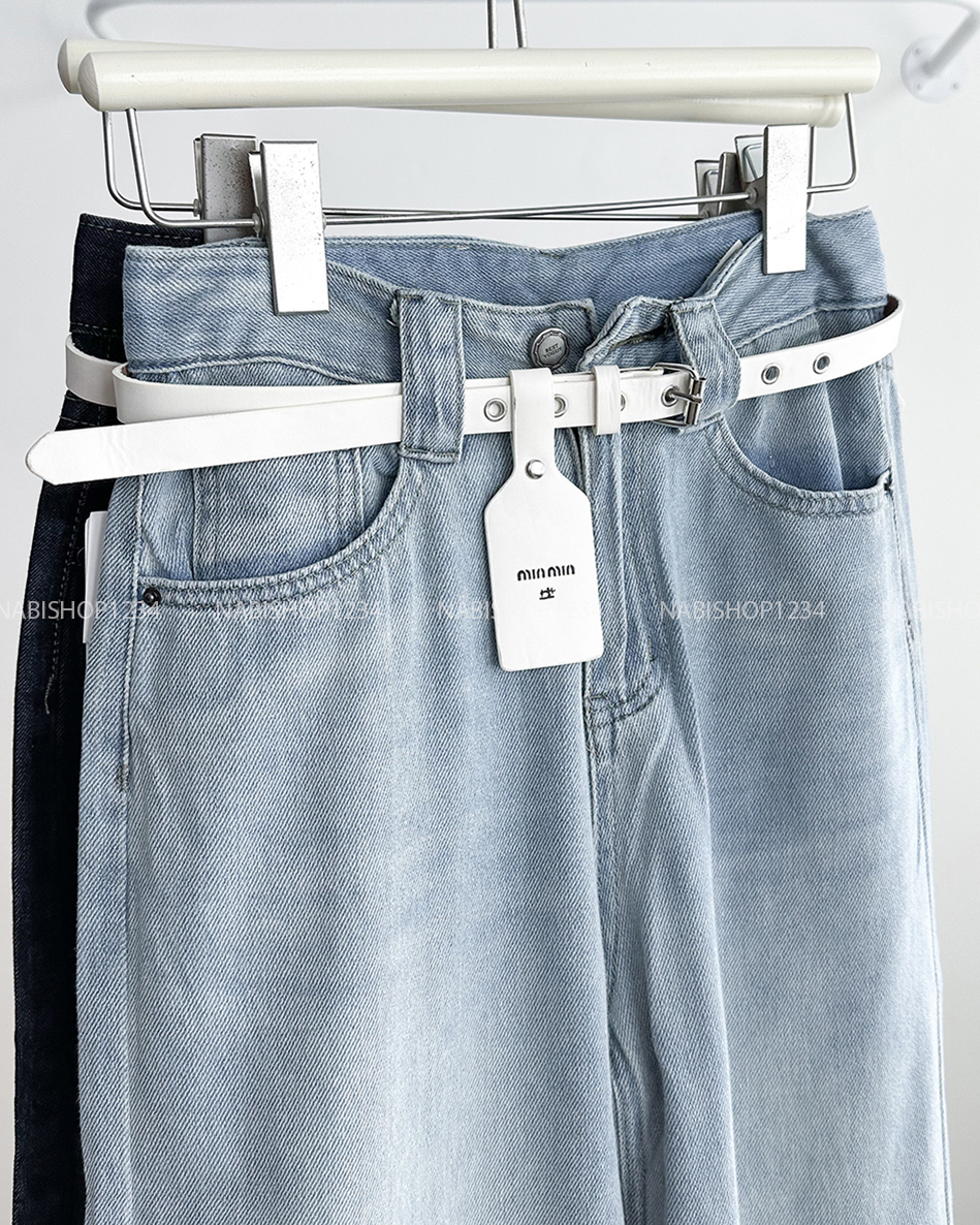 Quần Jean Số 256-B 3300 OR Lai Viền + Nịt
