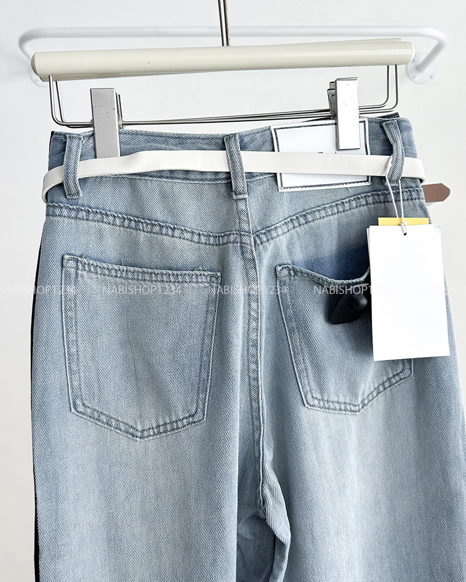 Quần Jean Số 256-B 3300 OR Lai Viền + Nịt