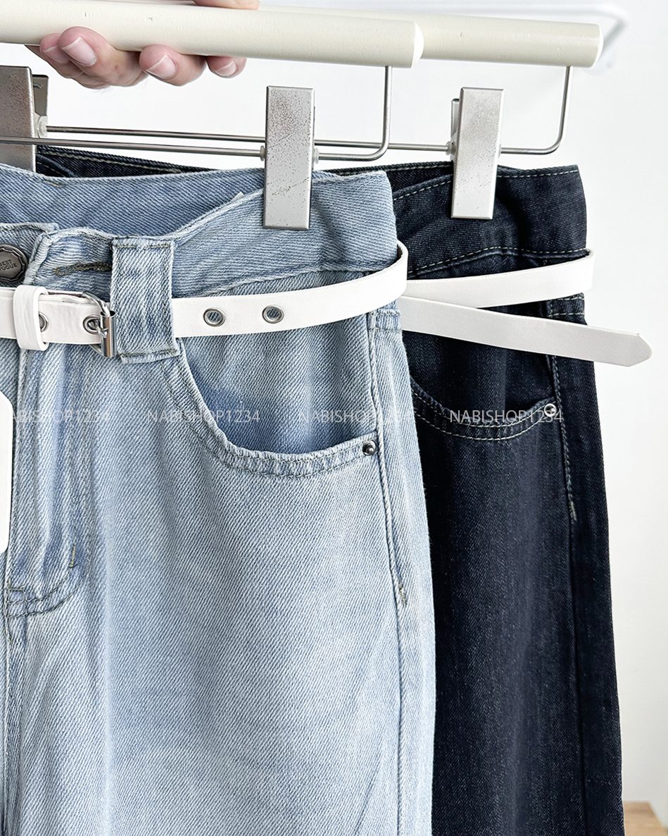 Quần Jean Số 256-B 3300 OR Lai Viền + Nịt