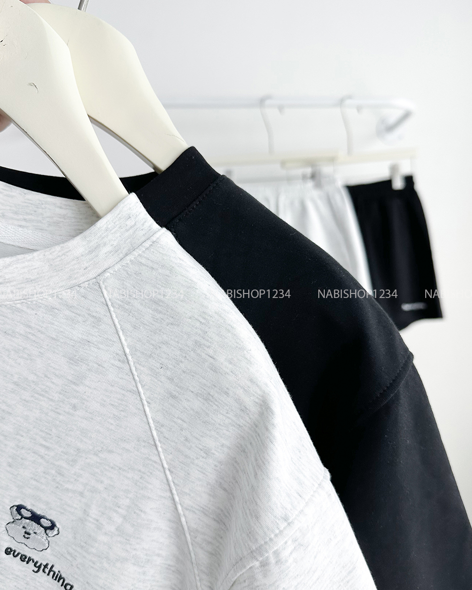 Set Đồ Số 79-B 3003 Thêu Cún + Short