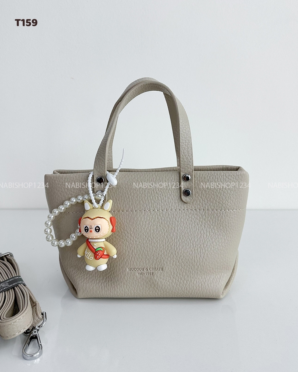 Túi Số 159-H 7866 Da Đeo Chéo + Labubu