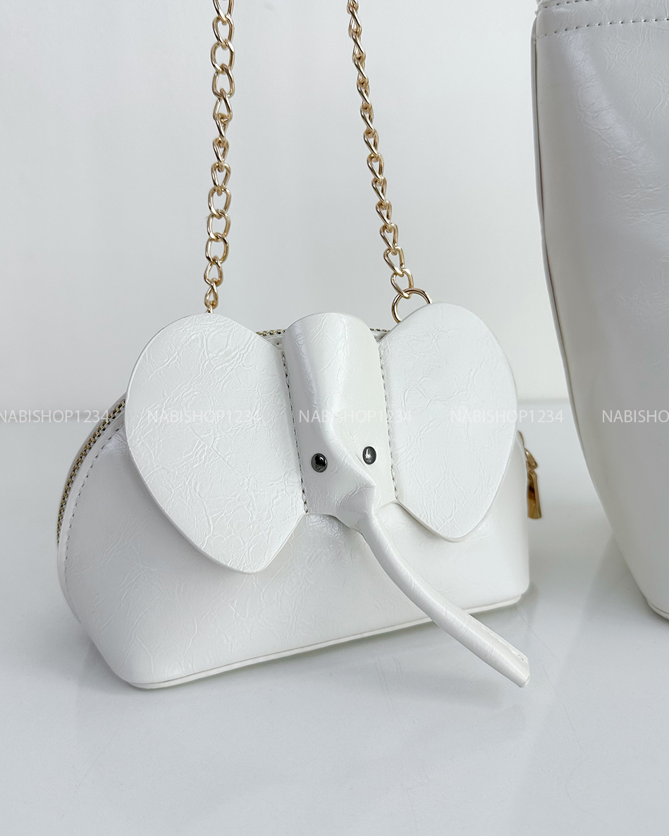 Túi Số 156-H 168 Da Chio Kèm Túi Voi + Khăn