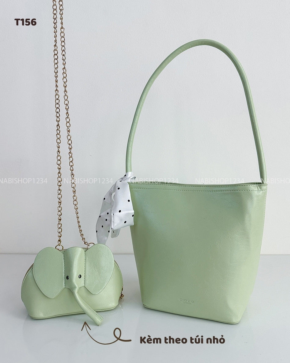 Túi Số 156-H 168 Da Chio Kèm Túi Voi + Khăn