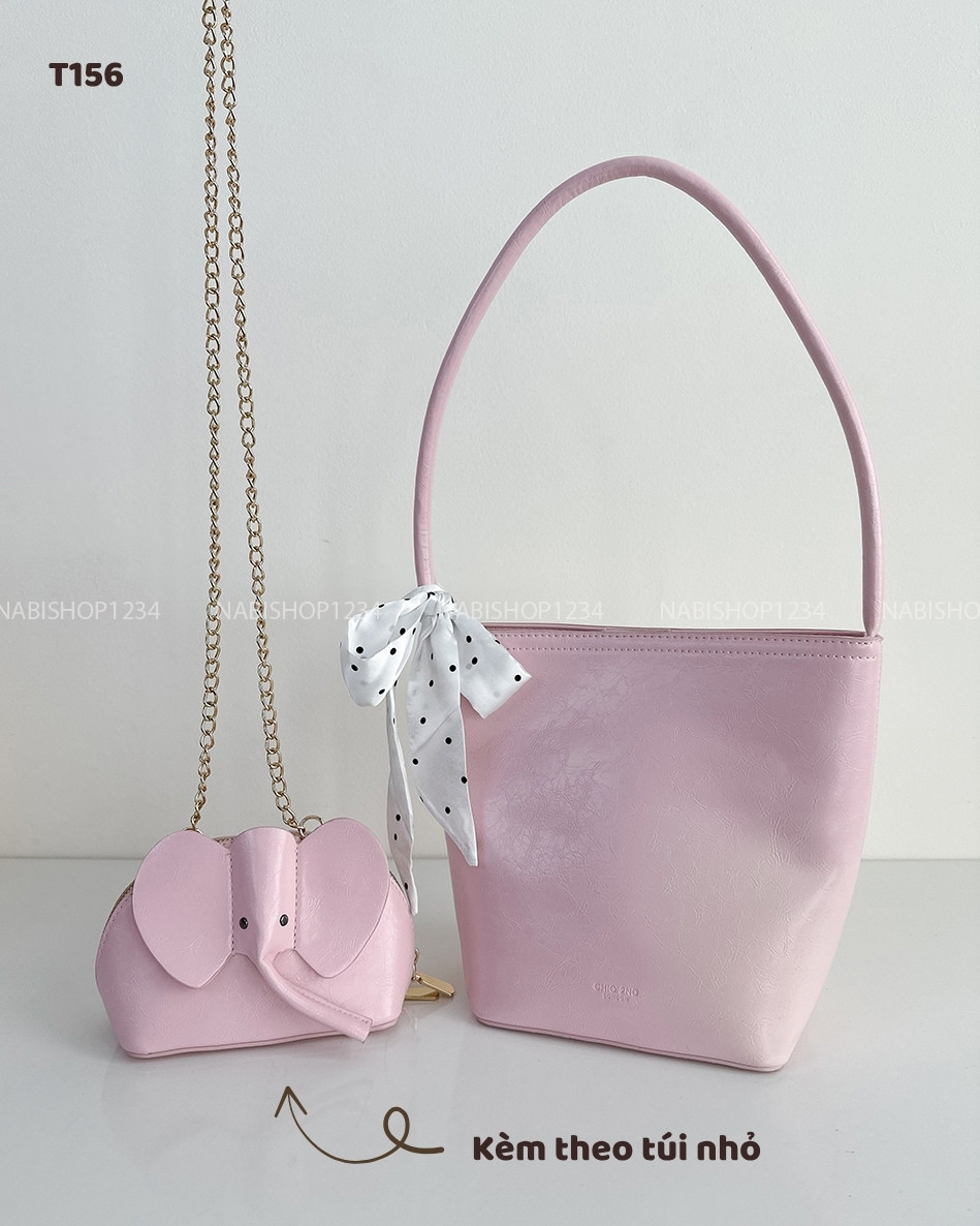 Túi Số 156-H 168 Da Chio Kèm Túi Voi + Khăn