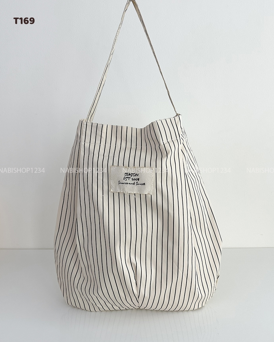 Túi Số 169-N Tote Sọc Season