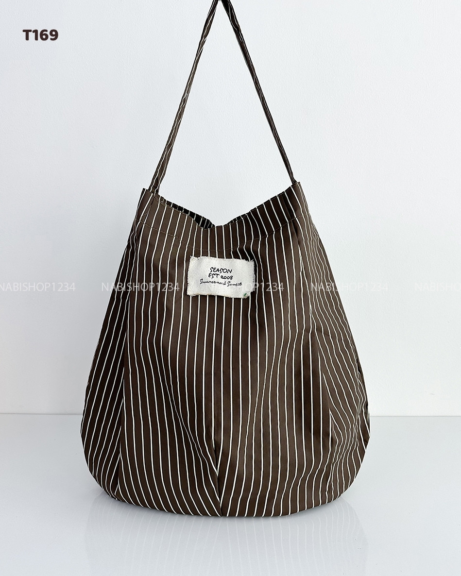 Túi Số 169-N Tote Sọc Season