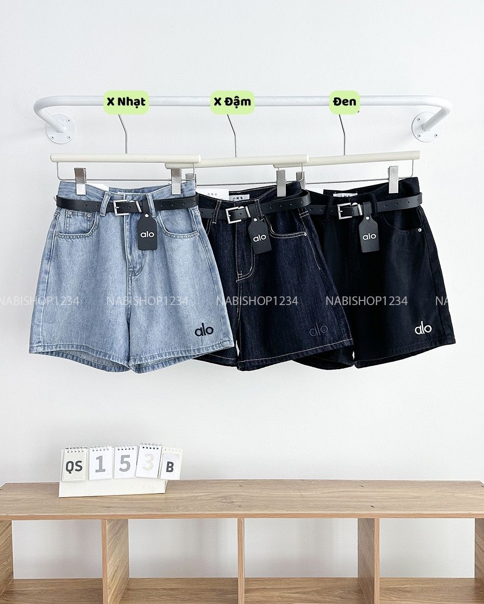 Quần Short Số 153-B 663 Thêu Chữ + Nịt