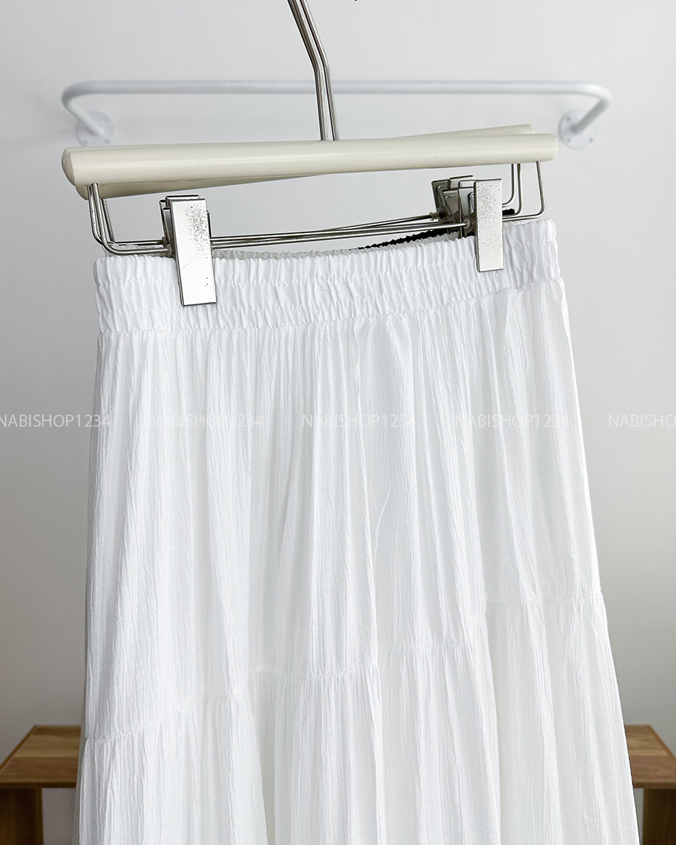 Chân Váy Số 301-D 6898 Dài Tơ 3 Tầng