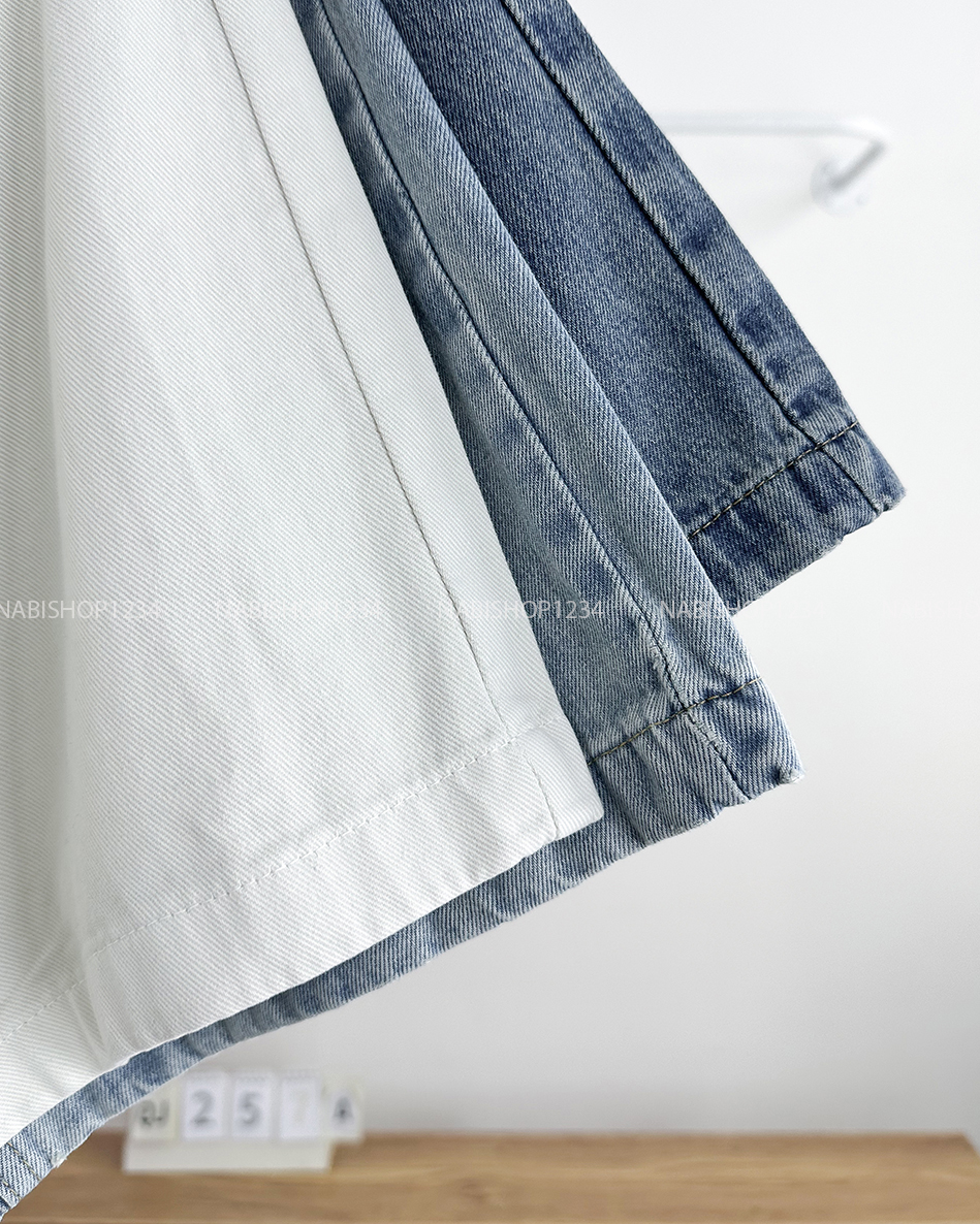 Quần Jean Số 257-A 968 NL OS Trơn + Nịt