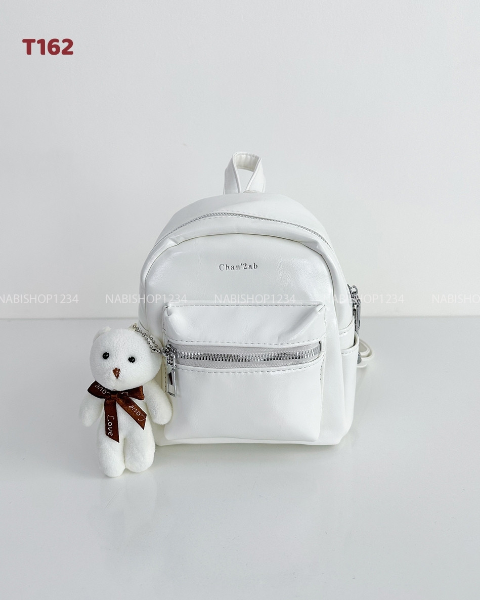 Túi Số 162-H 1117 Balo Mini Chan + MK Gấu
