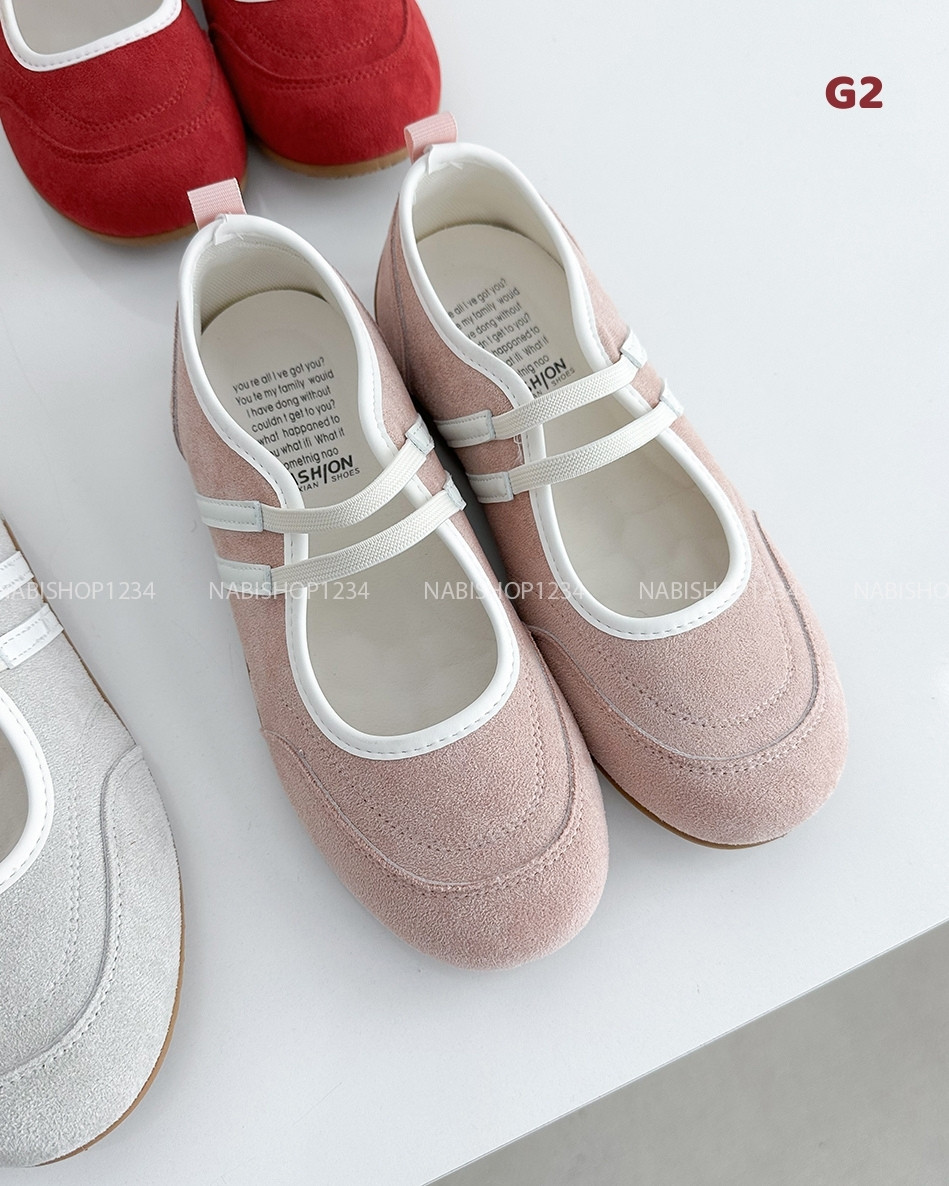Giày Số 2-E K17 Ballet Thể Thao 2 Quai