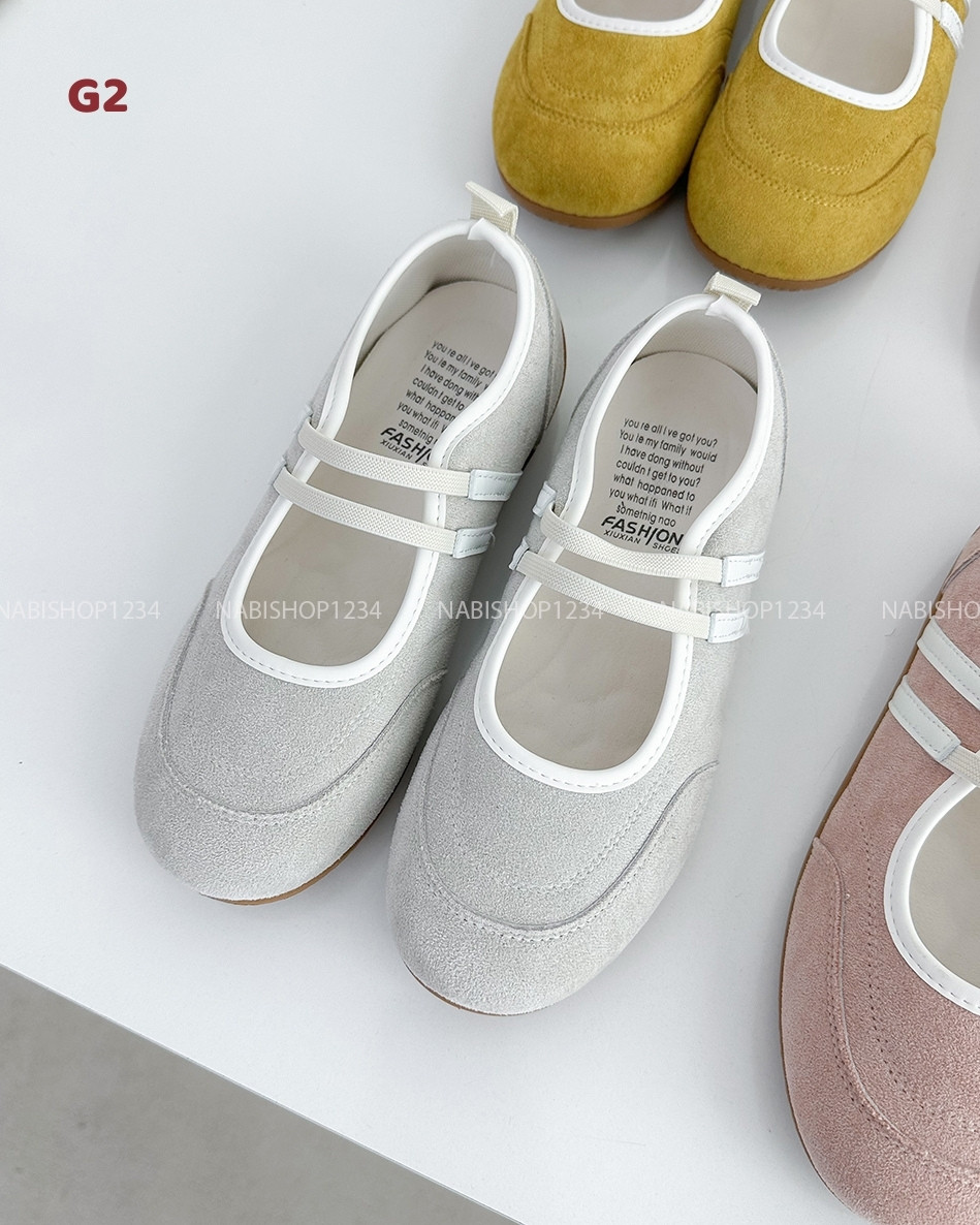 Giày Số 2-E K17 Ballet Thể Thao 2 Quai
