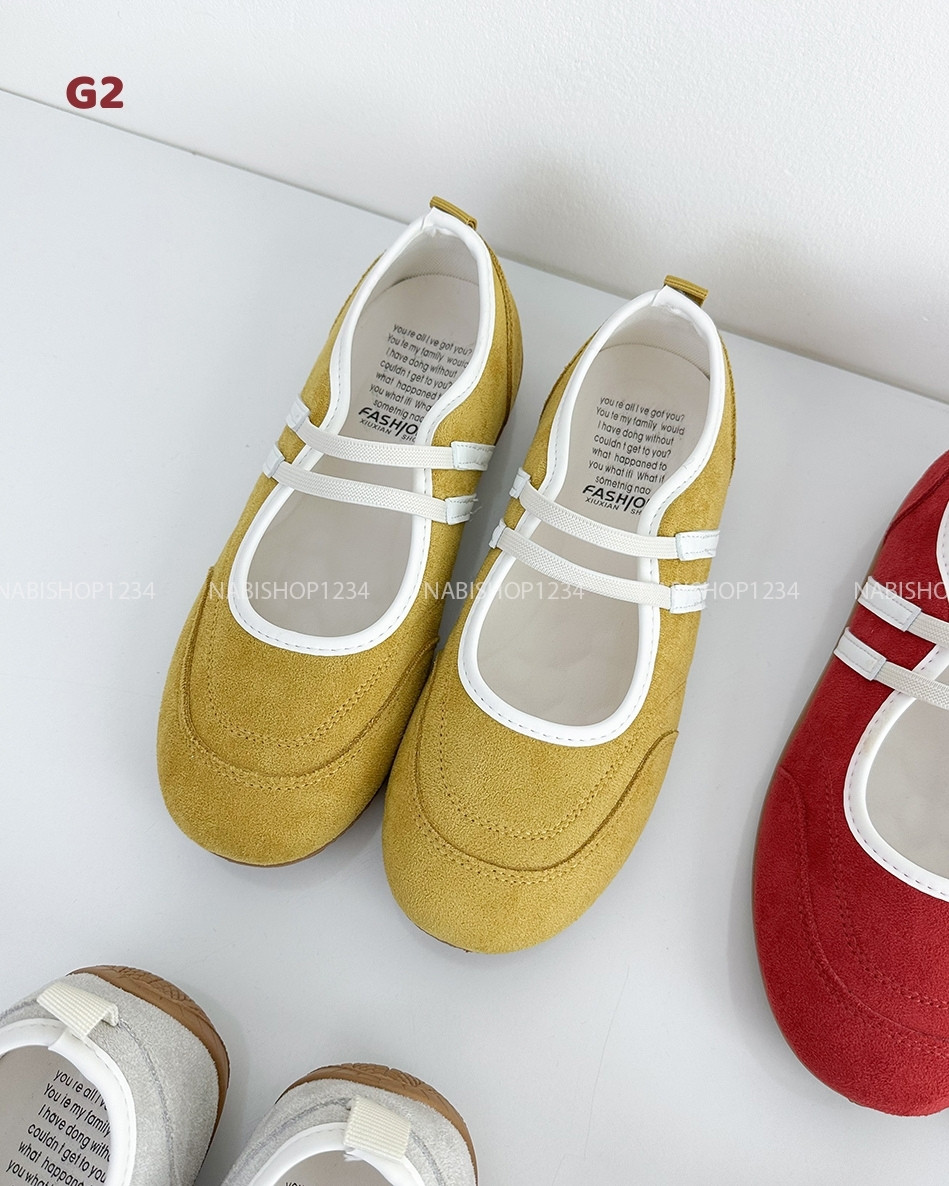 Giày Số 2-E K17 Ballet Thể Thao 2 Quai