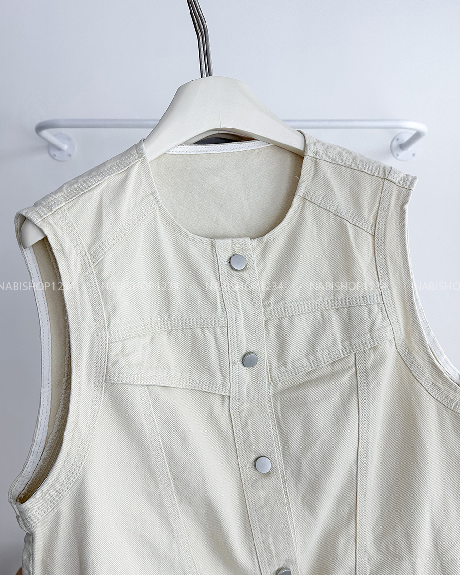 Áo Khoác Số 291-D 8027 Gile Túi Giả