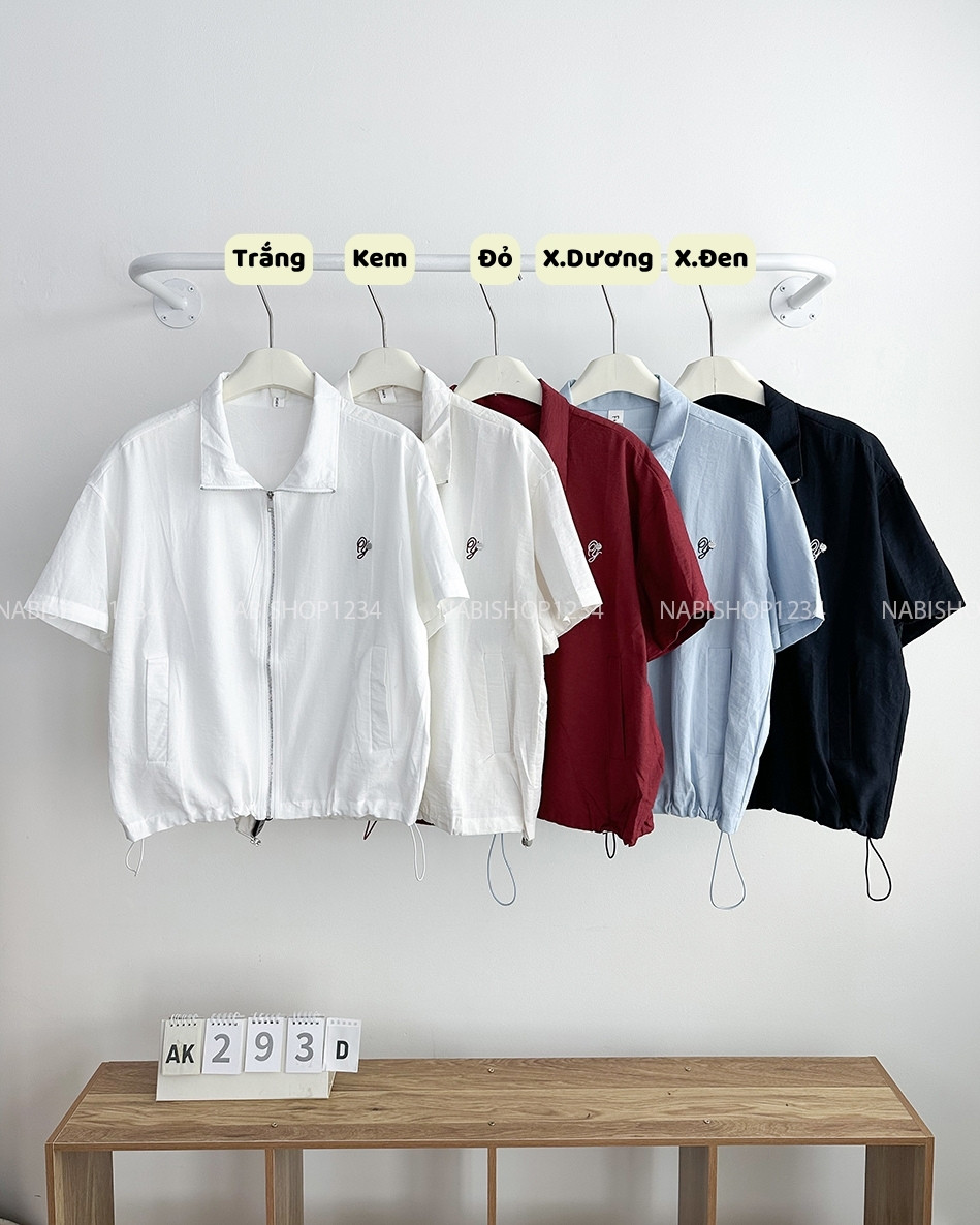 Áo Khoác Số 293-D 8615 TN Thêu Chữ Tag