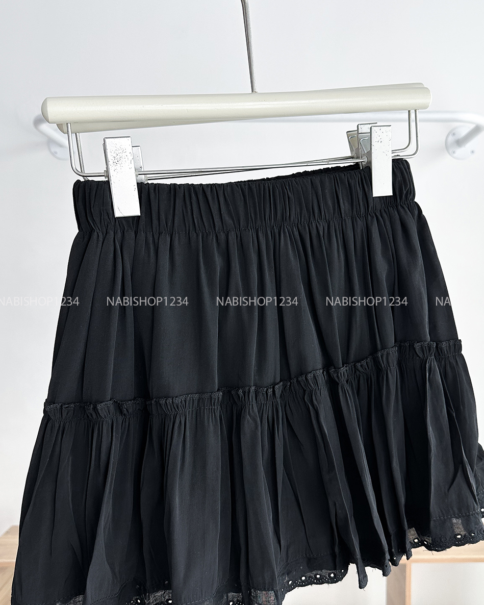 Chân Váy Số 311-U 669 Ngắn LT Lai Ren