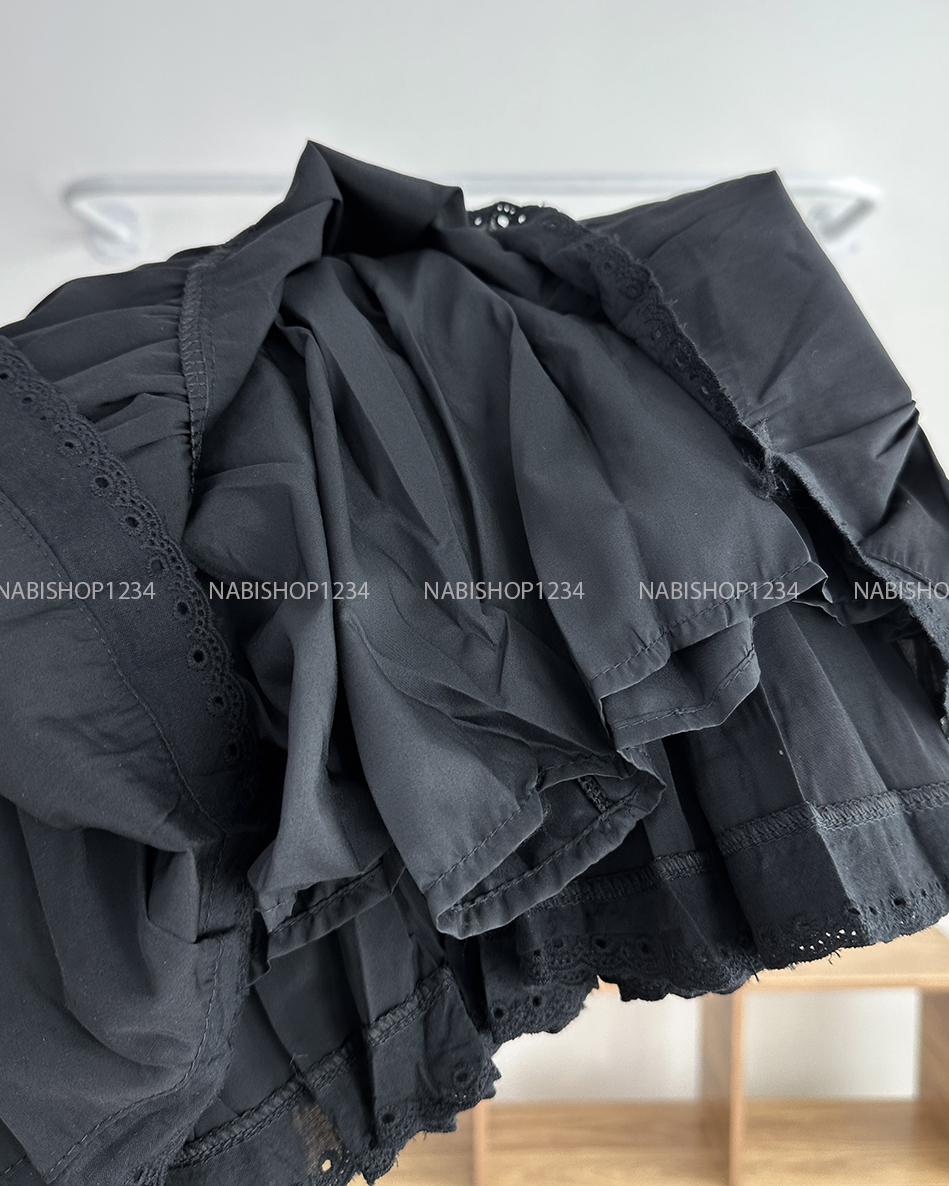 Chân Váy Số 311-U 669 Ngắn LT Lai Ren