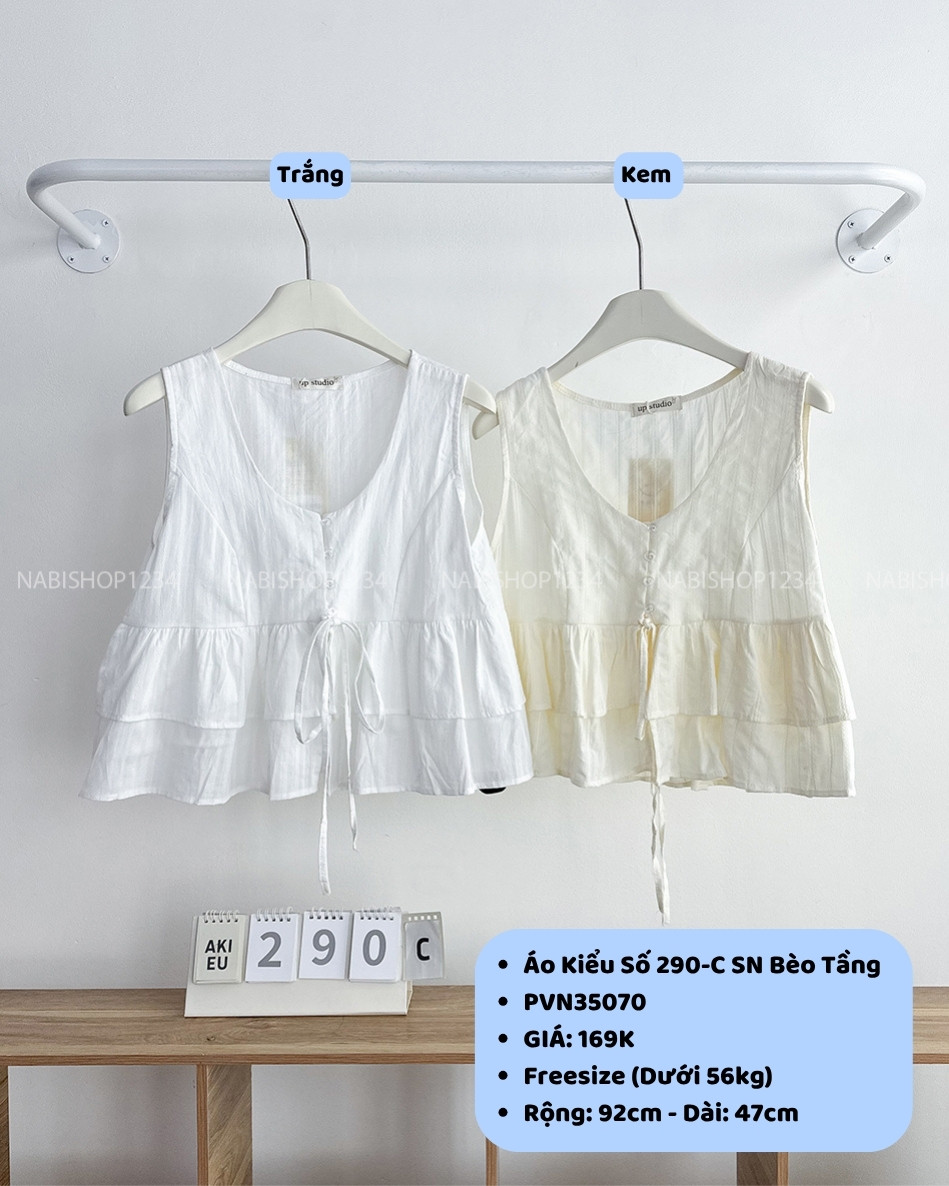 Áo Kiểu Số 290-C SN Bèo Tầng
