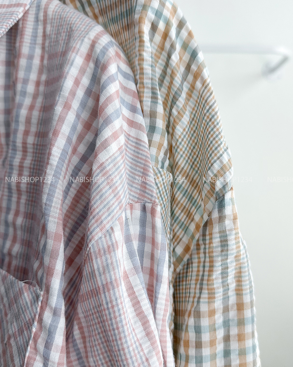 Áo Sơ Mi Số 313-D 60289 TD Kẻ Nhỏ + 2 Dây